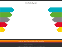 Tablet Screenshot of chitchatbaby.com